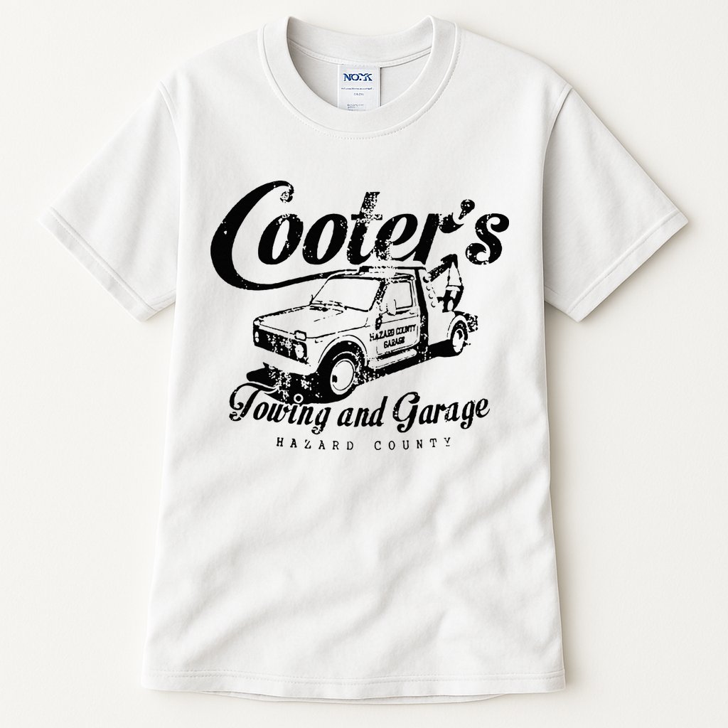 Cooters Towing & Repair Garage Tall T-Shirt