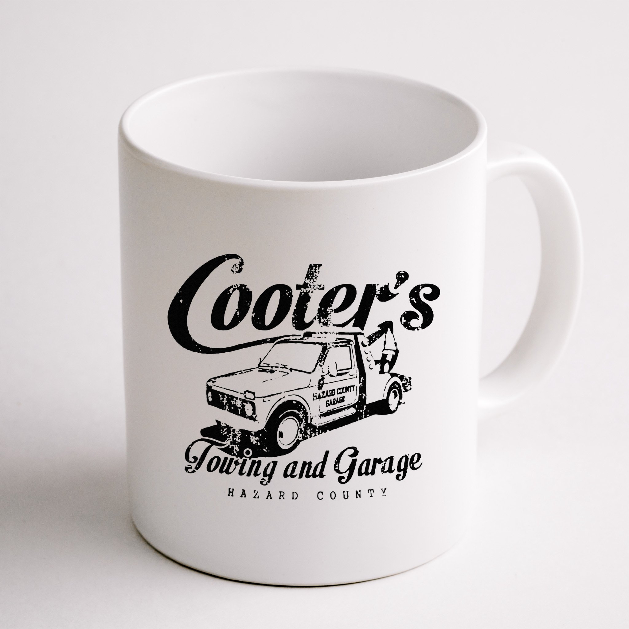 Cooters Towing & Repair Garage Mug
