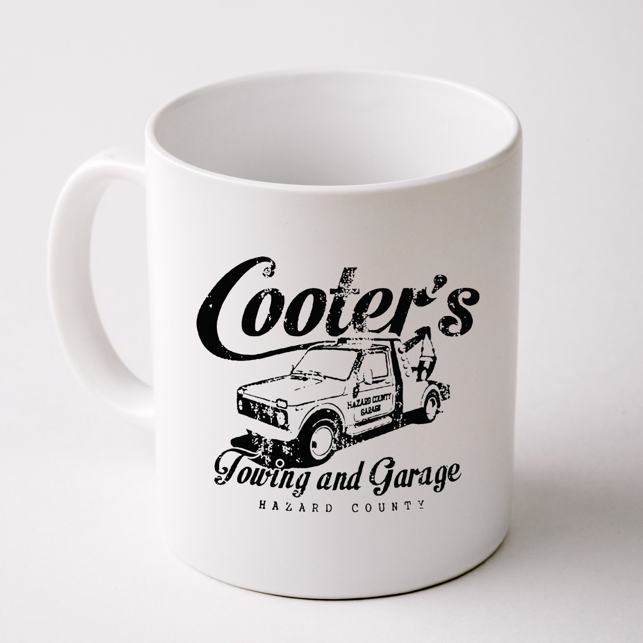 Cooters Towing & Repair Garage Mug