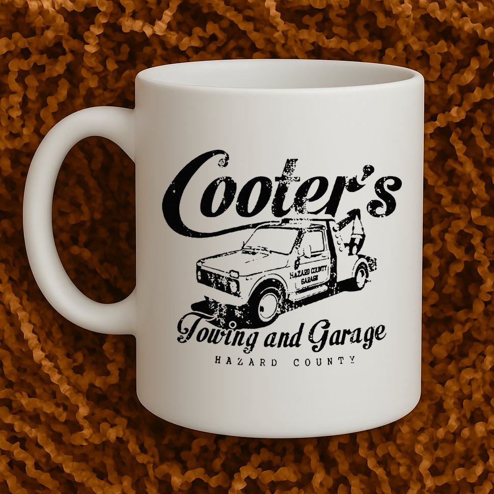 Cooters Towing & Repair Garage Mug