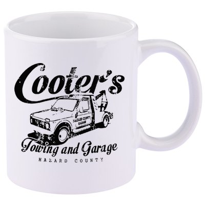Cooters Towing & Repair Garage 11oz C Handle Ceramic Mug
