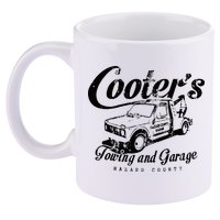 Cooters Towing & Repair Garage 11oz C Handle Ceramic Mug