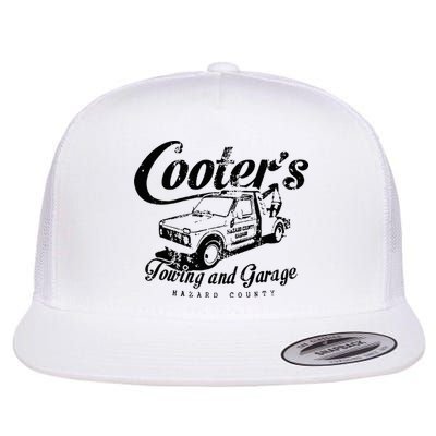 Cooters Towing & Repair Garage Flat Bill Trucker Hat