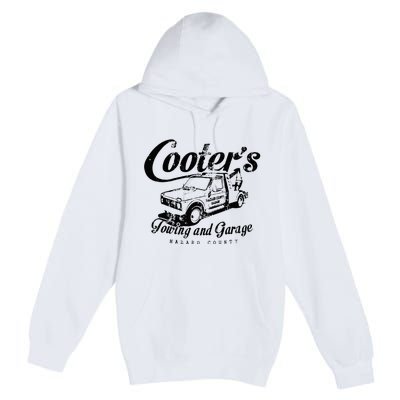 Cooters Towing & Repair Garage Premium Pullover Hoodie