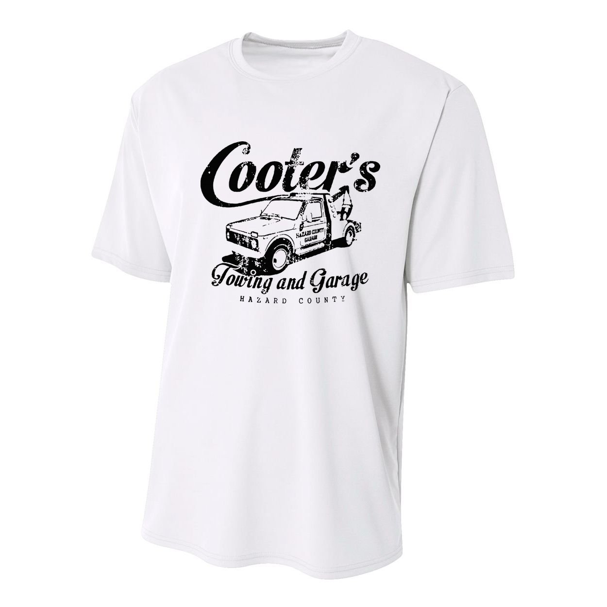 Cooters Towing & Repair Garage Youth Performance Sprint T-Shirt
