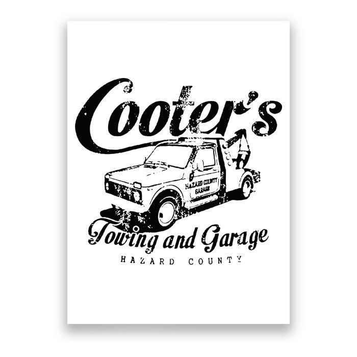 Cooters Towing & Repair Garage Poster