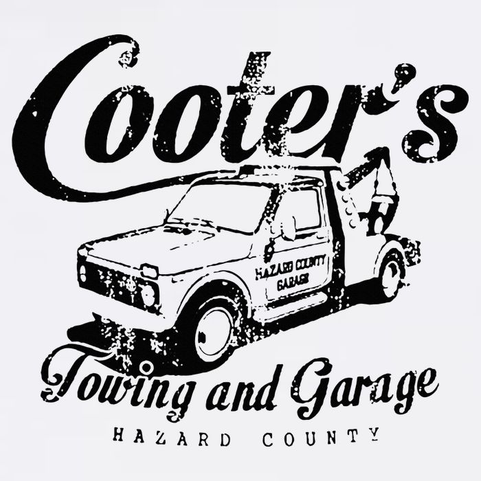 Cooters Towing & Repair Garage Poster