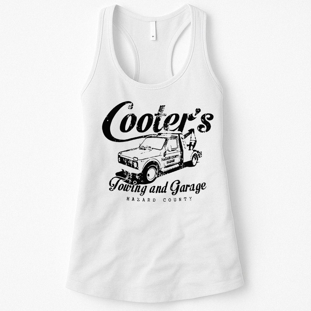 Cooters Towing & Repair Garage Womens Tank Top