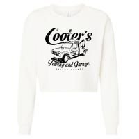 Cooters Towing & Repair Garage Cropped Pullover Crew