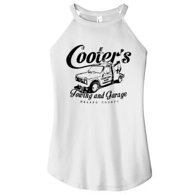 Cooters Towing & Repair Garage Women’s Perfect Tri Rocker Tank