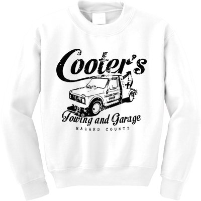 Cooters Towing & Repair Garage Kids Sweatshirt