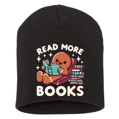 Christmas Teacher Read More Books Funny Wo Short Acrylic Beanie