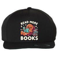 Christmas Teacher Read More Books Funny Wo Wool Snapback Cap