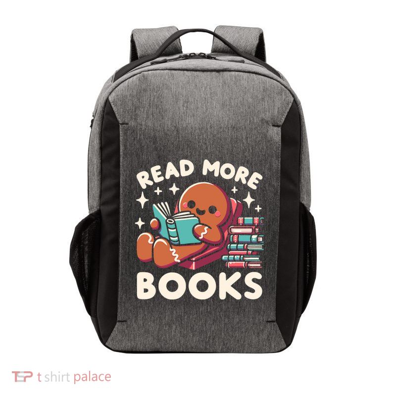 Christmas Teacher Read More Books Funny Wo Vector Backpack