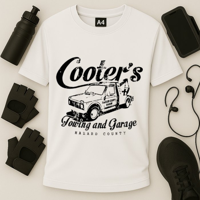 CooterS Towing & Repair Garage Cooling Performance Crew T-Shirt