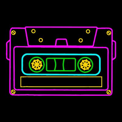 Cassette Tape Retro Vintage Old School 70S 80S 90S T-Shirt