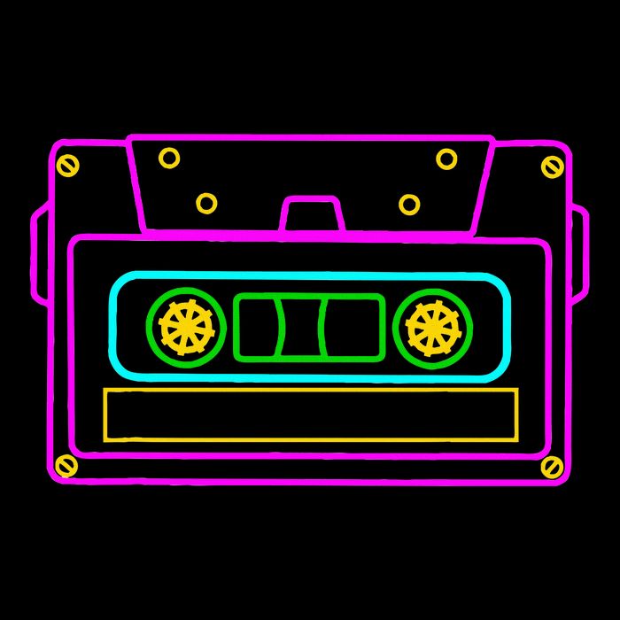 Cassette Tape Retro Vintage Old School 70S 80S 90S T-Shirt