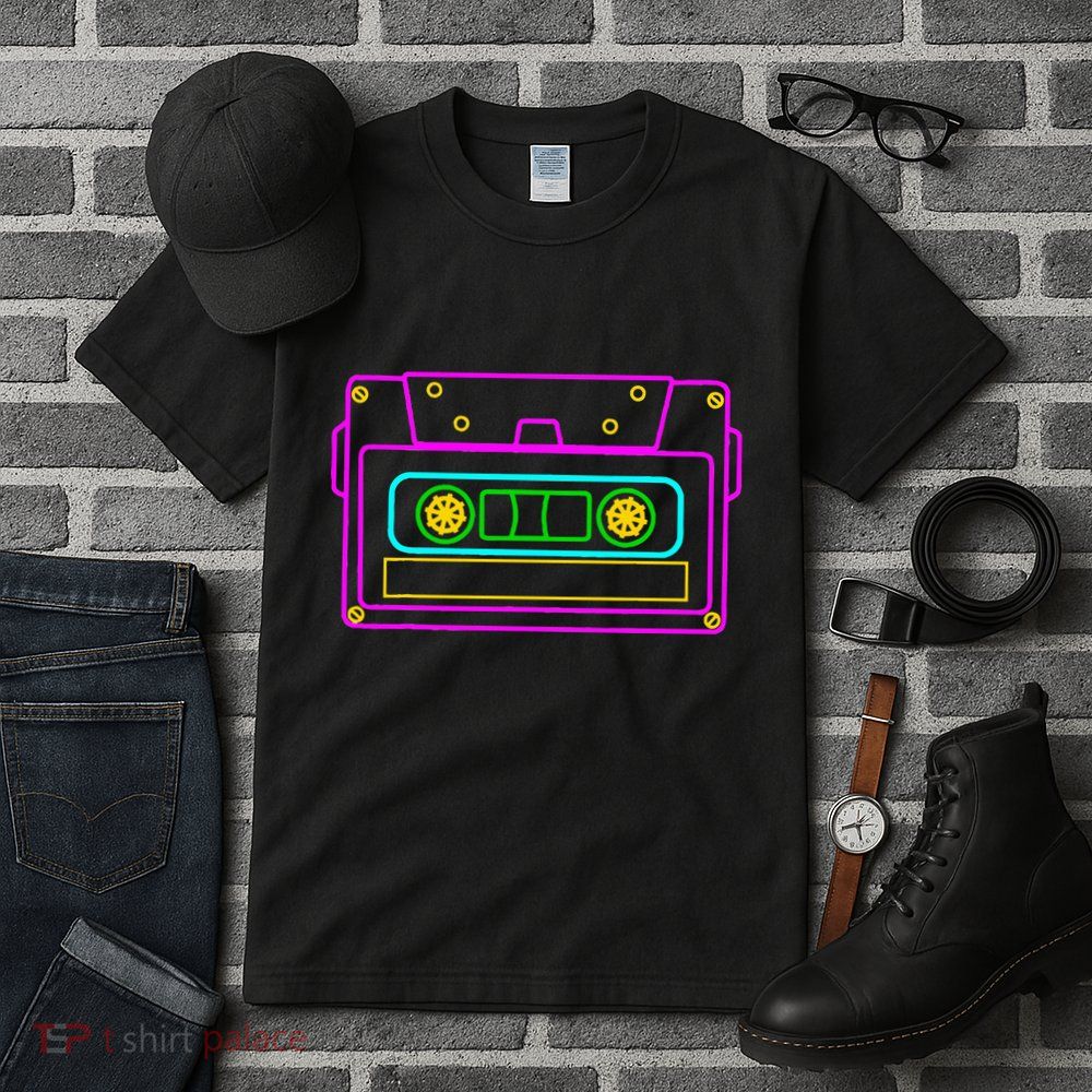 Cassette Tape Retro Vintage Old School 70S 80S 90S Tall T-Shirt