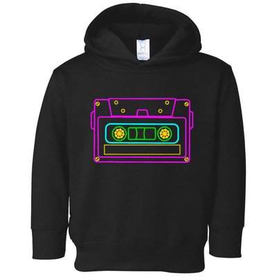Cassette Tape Retro Vintage Old School 70S 80S 90S Toddler Hoodie