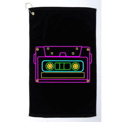 Cassette Tape Retro Vintage Old School 70S 80S 90S Golf Towel