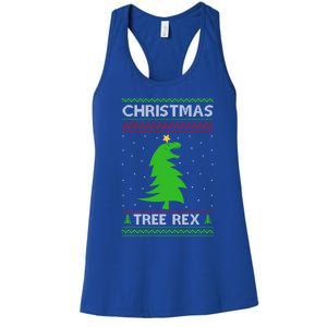 Christmas Tree Rex Gift Women's Racerback Tank