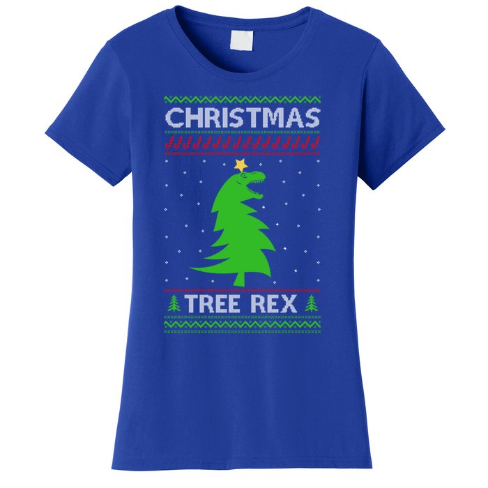 Christmas Tree Rex Gift Women's T-Shirt