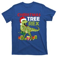 Christmas Tree Rex Trex Dinosaur Gift T-Shirt