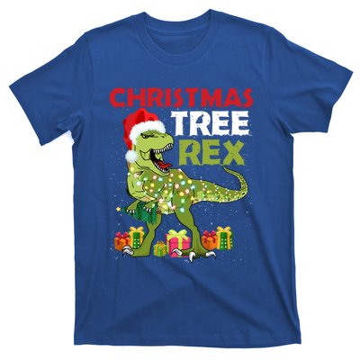 Christmas Tree Rex Trex Dinosaur Gift T-Shirt