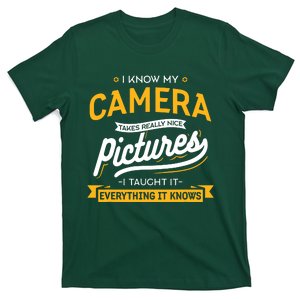 Camera Takes Really Nice Pictures Funny Photographer T-Shirt