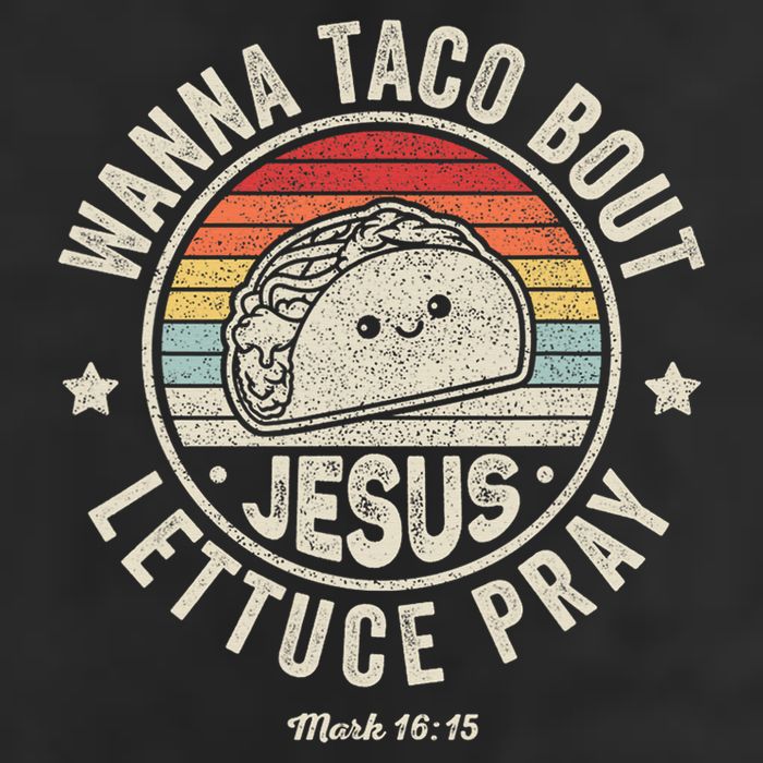 Christian Taco Retro Wanna Taco Bout Jesus Cinco de Mayo 11oz C Handle Ceramic Mug