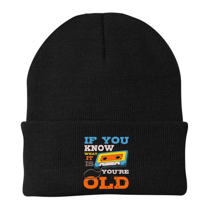 Cassette Tape Radio 70's 80's 90's Music Lover Beanie