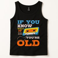 Cassette Tape Radio 70's 80's 90's Music Lover Tank Top