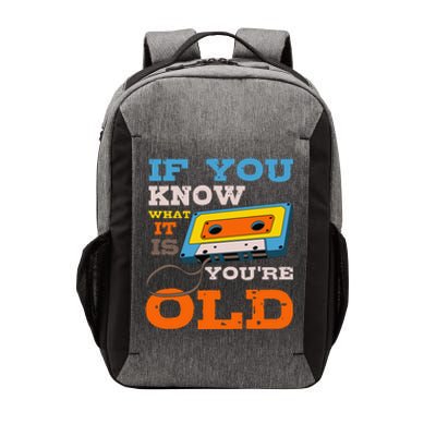 Cassette Tape Radio 70's 80's 90's Music Lover Vector Backpack