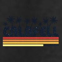 Calafell Tarragona Retro Beach Tourism Gift 7 Panel Mesh Trucker Snapback Hat