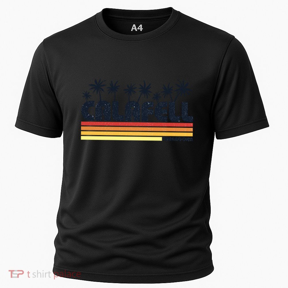 Calafell Tarragona Retro Beach Tourism Gift Performance Shirt