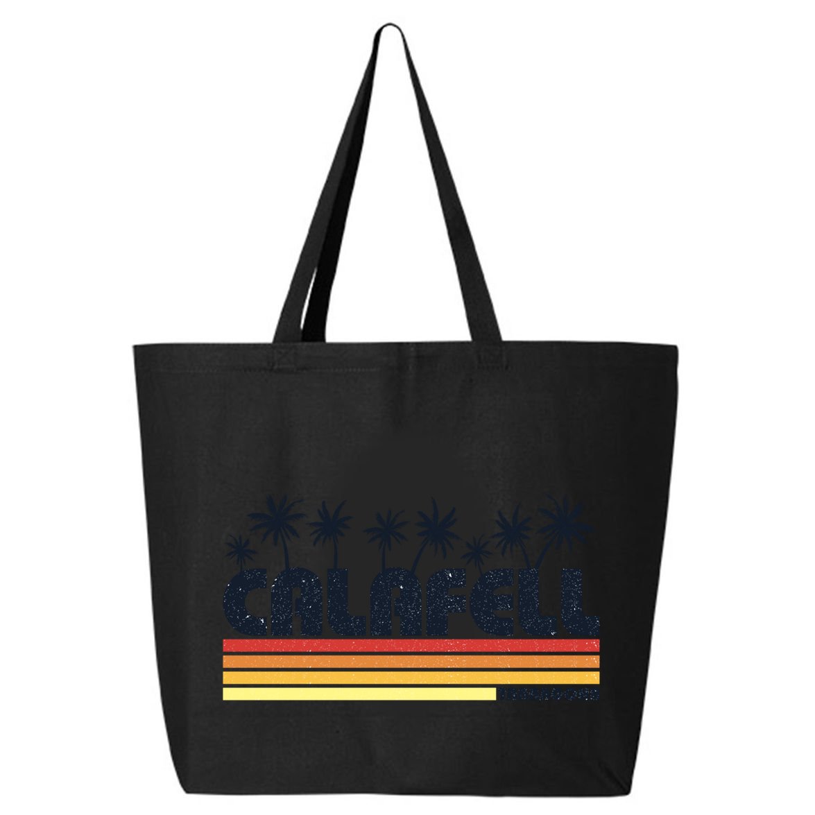 Calafell Tarragona Retro Beach Tourism Gift 25L Jumbo Tote