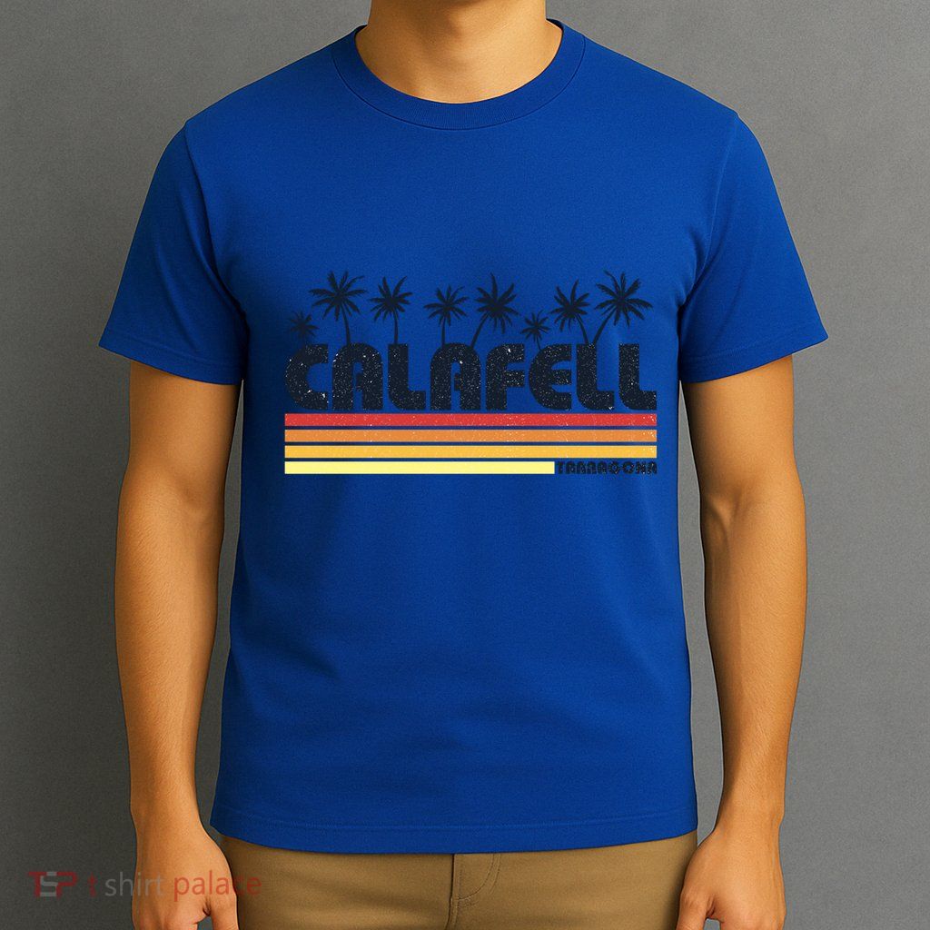 Calafell Tarragona Retro Beach Tourism Gift T-Shirt