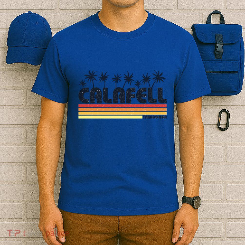 Calafell Tarragona Retro Beach Tourism Gift T-Shirt