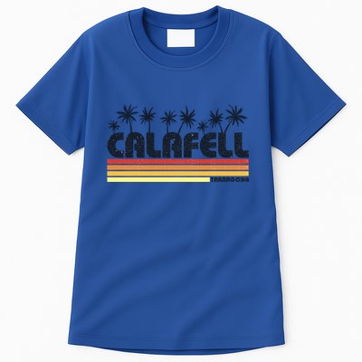 Calafell Tarragona Retro Beach Tourism Gift Tall T-Shirt