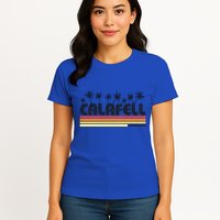 Calafell Tarragona Retro Beach Tourism Gift Womens T-Shirt