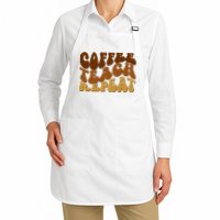 Coffee Teach Repeat Retro Gift For Teacher Apron