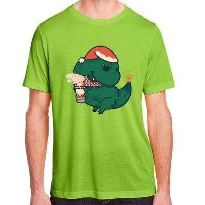 Christmas Tree Rex Adult ChromaSoft Performance T-Shirt