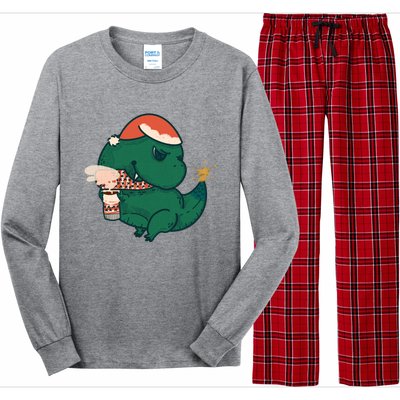 Christmas Tree Rex Long Sleeve Pajama Set