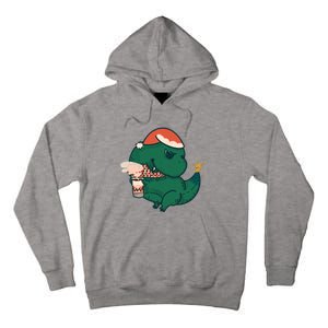 Christmas Tree Rex Tall Hoodie