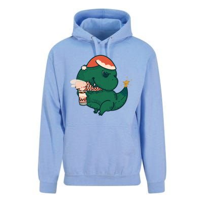 Christmas Tree Rex Unisex Surf Hoodie