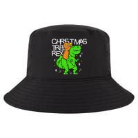 Christmas Tree Rex TRex Gingerbread Man Funny Cool Comfort Performance Bucket Hat