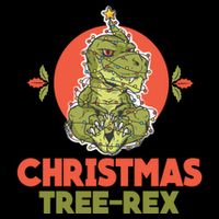 Christmas Tree Rex Merry Christmas Funny Xmas Trex Funny Gift Cooling Performance Long Sleeve Crew