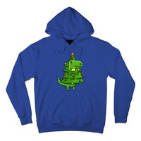 Cute Tree Rex Gift Funny Dinosaur Christmas Gift Top Hoodie