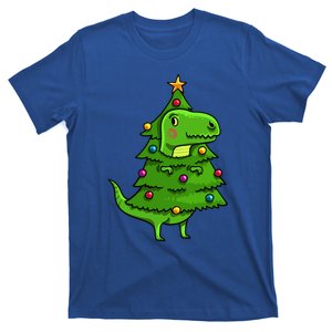 Cute Tree Rex Gift Funny Dinosaur Christmas Gift Top T-Shirt