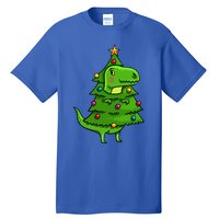 Cute Tree Rex Gift Funny Dinosaur Christmas Gift Top Tall T-Shirt